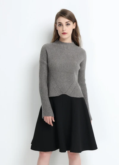 OEM factory High quality 100% pure cashmere sweater for women China wholesale