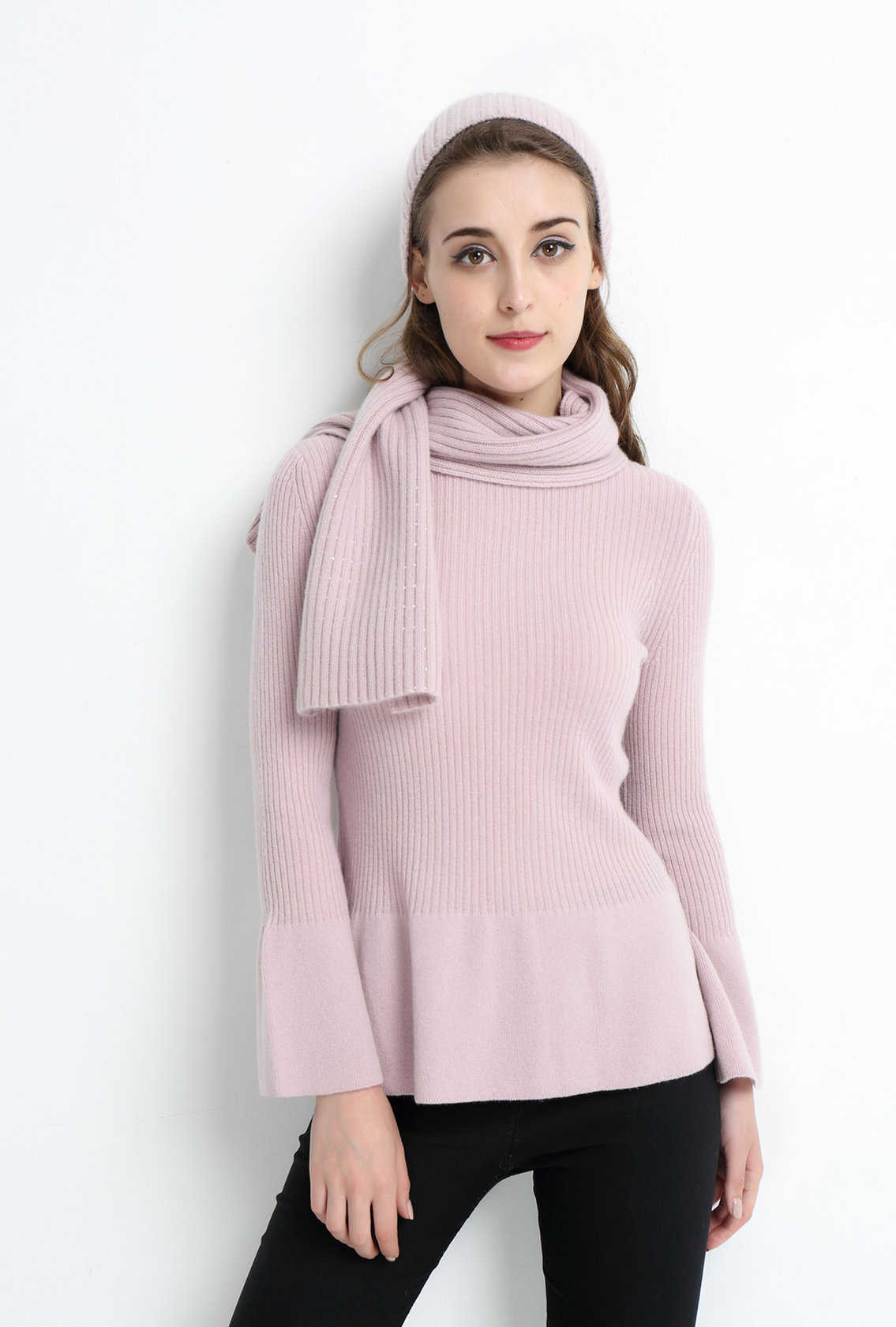 pull femme en cachemire