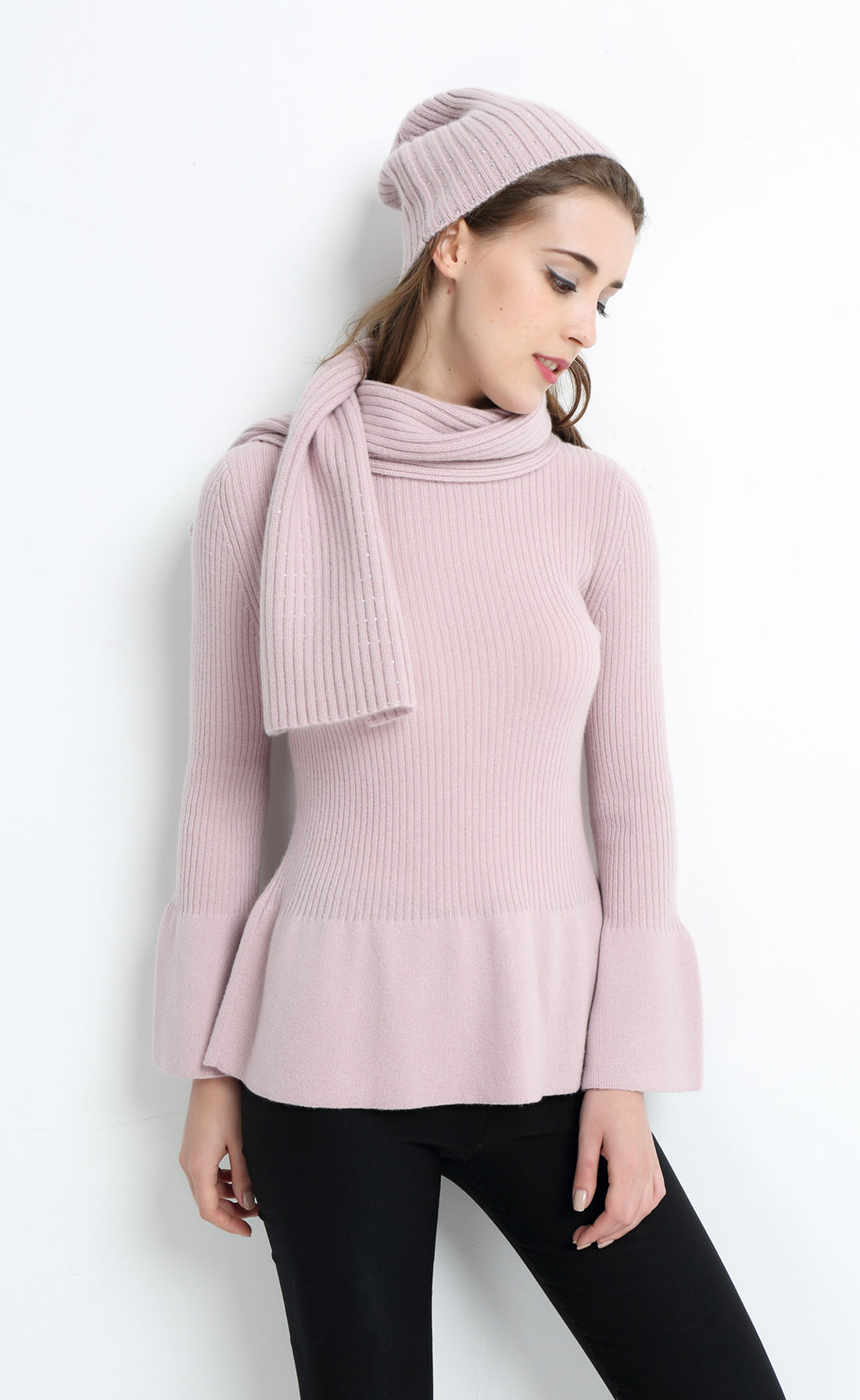 pull femme en cachemire