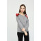 Wholesale womens hand embroidery pure cashmere cardigan for fall winter China supplier