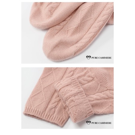 morbide calze in puro cashmere al 100% per l'autunno e l'inverno con articoli in stock