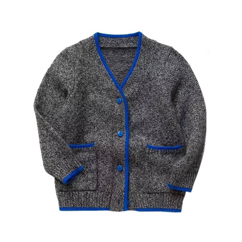 boy cashmere cardigan sweater with buttons