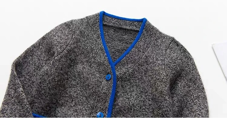 boy cashmere cardigan sweater with buttons