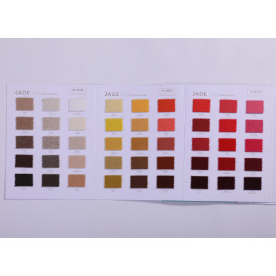 New Arrival 100% pure cashmere color cards for fall and winter with color cards China manufacturer