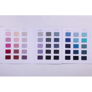 New Arrival 100% pure cashmere color cards for fall and winter with color cards China manufacturer