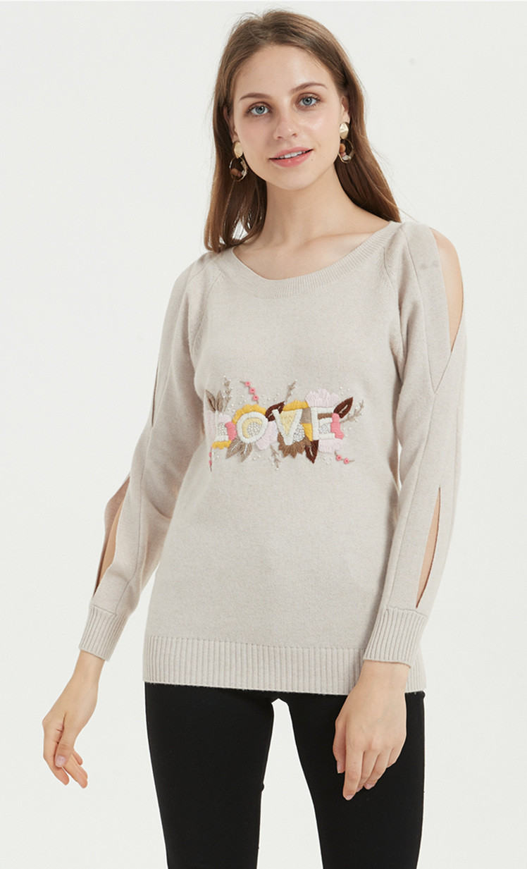 pull femme en cachemire