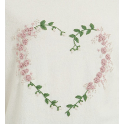 wholesale high quality cashmere sweater with hand embroidery with OEM design