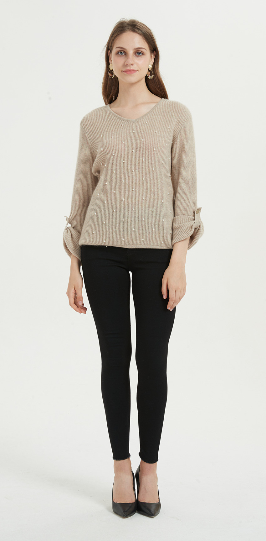 maglione da donna in cashmere