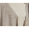 New design high quality pure cashmere women cardigan with hand embroidery in cheap price