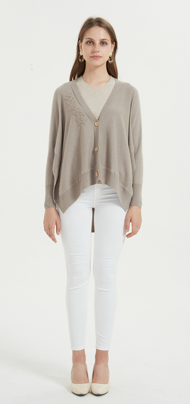 cashmere women cardigan