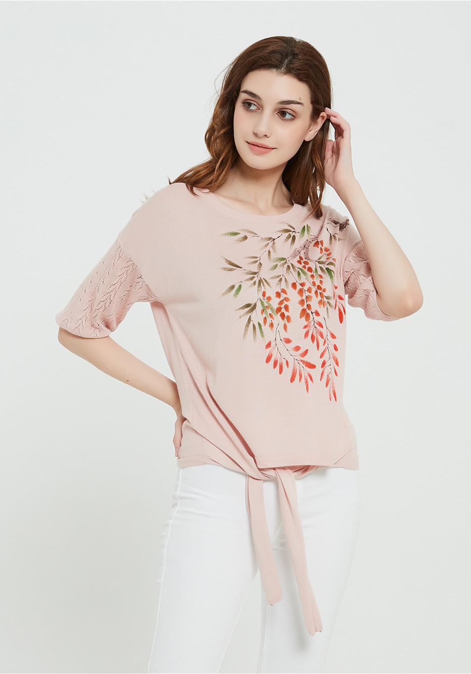 pull femme en cachemire