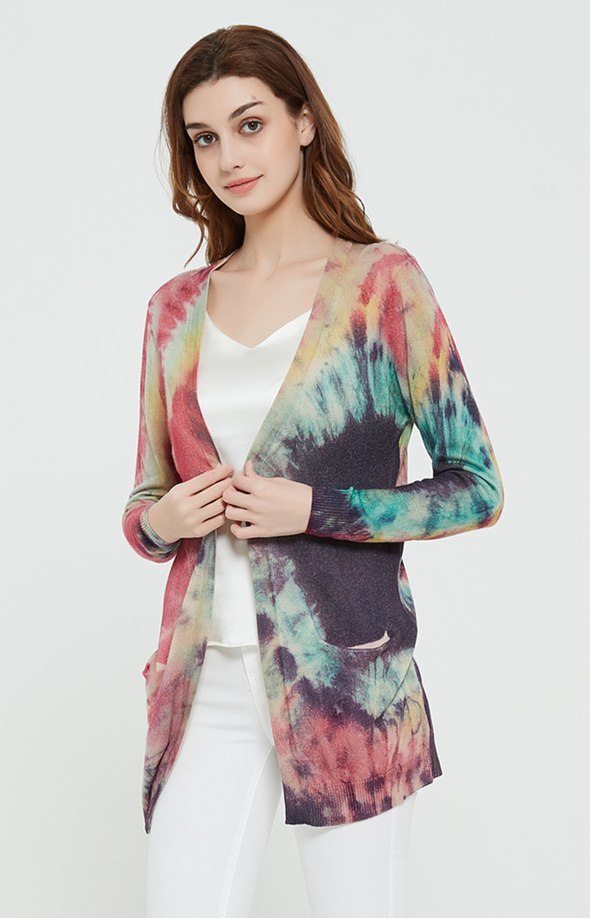 Tie dye womens sweater hot sale