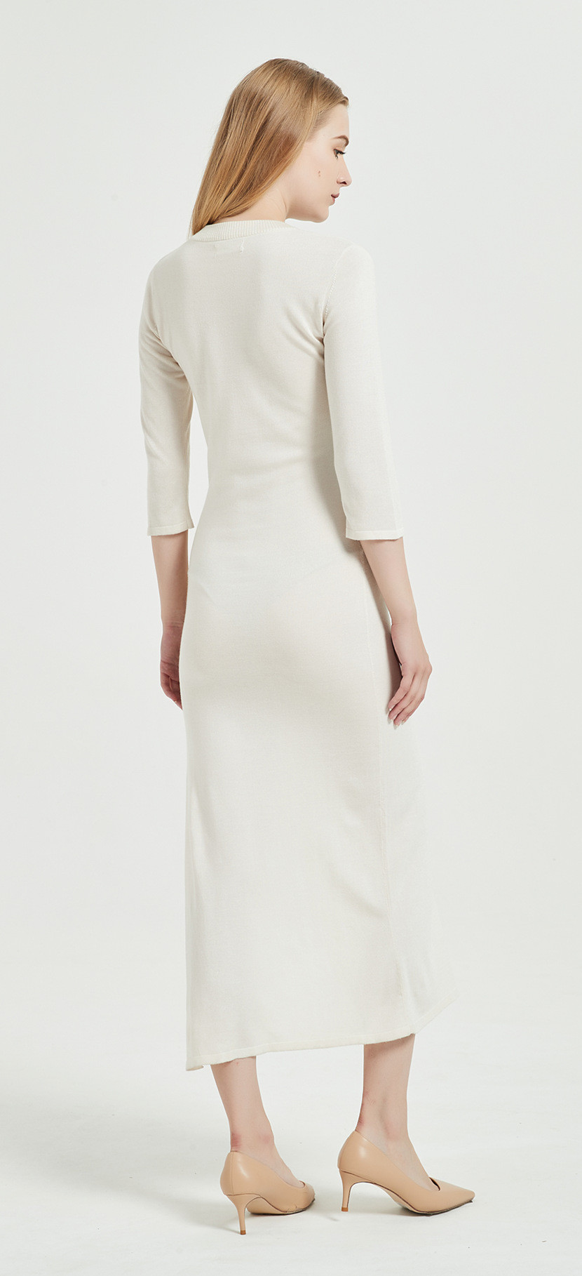 cashmere silk women dress