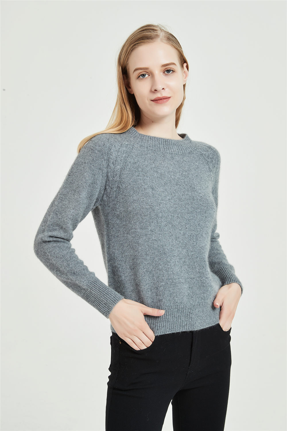 pull femme en cachemire