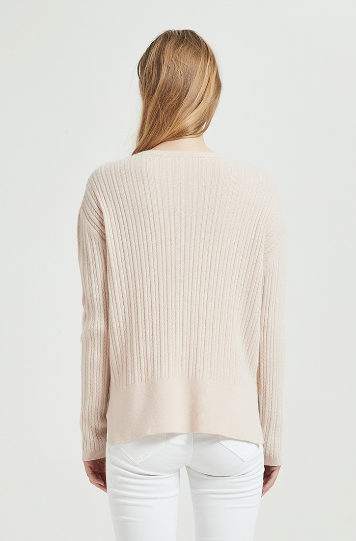 pull femme en cachemire