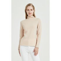 wholesale high quality cashmere seamless sweater with OEM service and cheap price