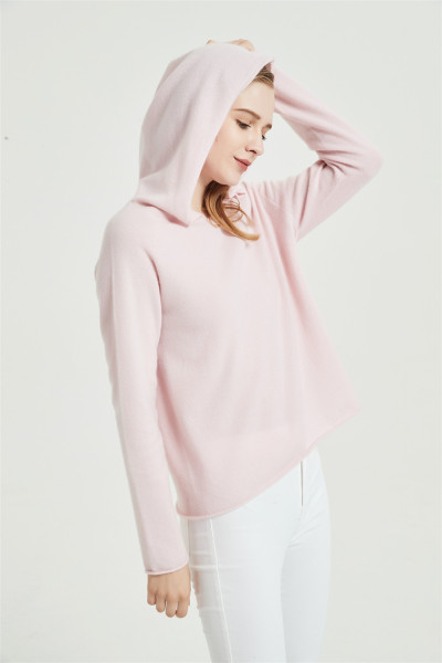 maglione da donna in puro cashmere dal design alla moda con tecnologia seamless