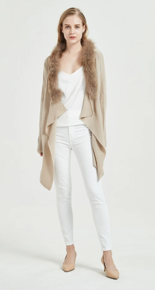 chinese cashmere sweater manufacturer fashion pure cashmere ladies cardigan cashmere yarn
