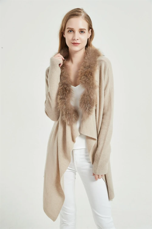 chinese cashmere sweater manufacturer fashion pure cashmere ladies cardigan cashmere yarn