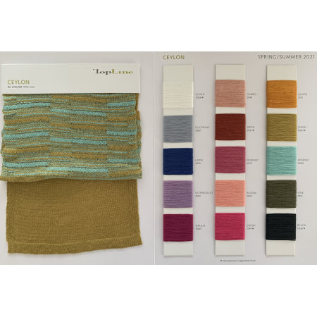 Ewsca spring hilo de lino 100% sostenible con colores comunes