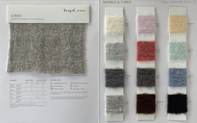 sustainable luxury 82%extrafine merino wool 18%cashmere fancy yarn