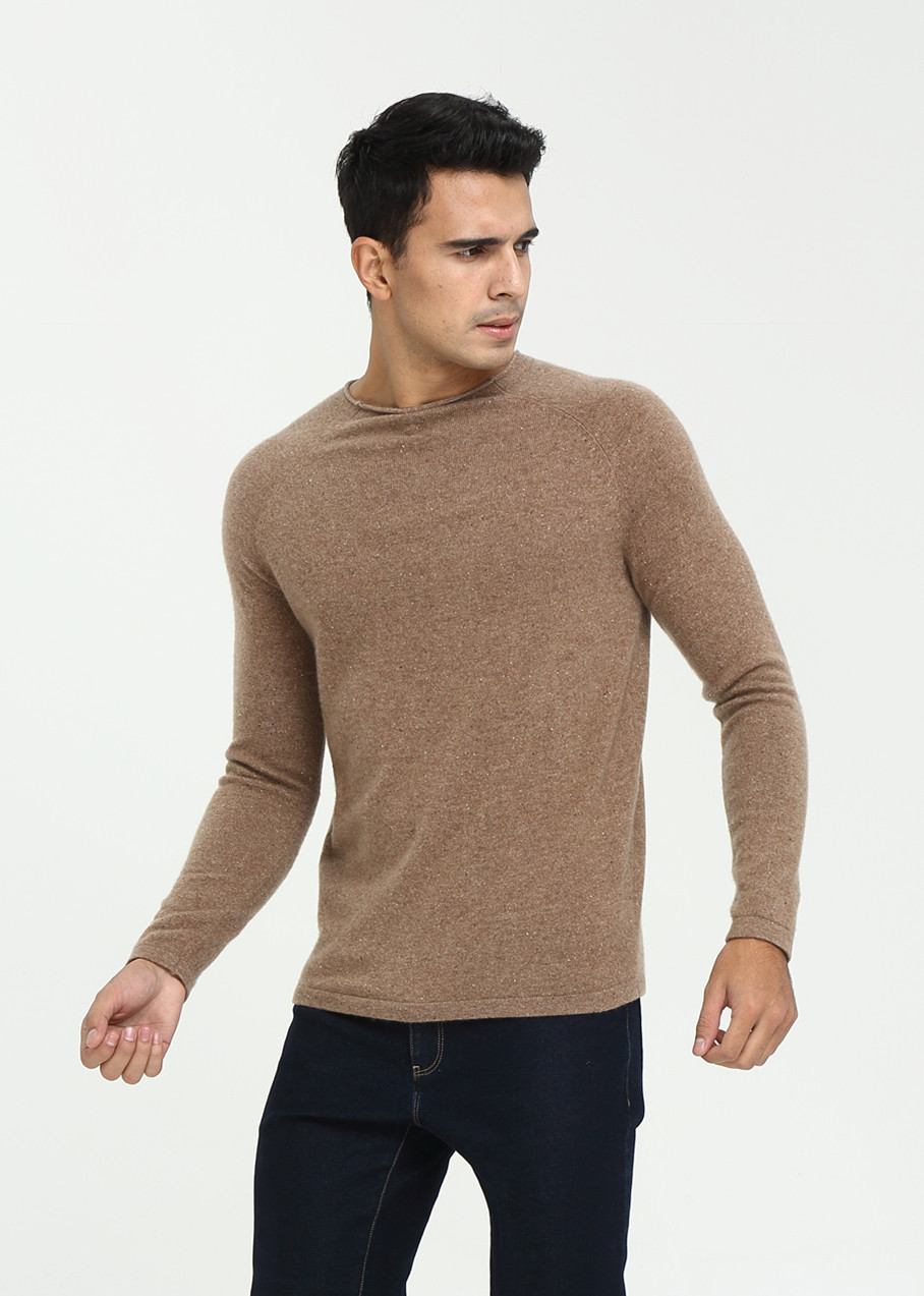 Mens Pure Cashmere Jumper For Fall Winter