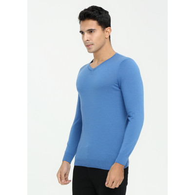 New design high quality men long sleeve v-neck cashmere sweater for fall winter China supplier