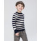 wholesale wool cashmere baby sweater with strip in two colors OEM China supplier