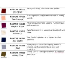 Cashmere Popular Colors for season Autumn/Winter 2020/2021