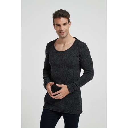 New design fashion men's  merino wool round neck jumper sweater in high quality by Chinese supplier