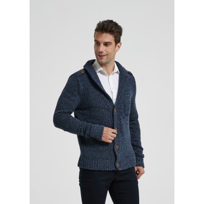Private label OEM men's turtleneck 100% merino wool jacket sweater in high quality with cheap price