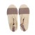 Wholesale high-end luxury pure cashmere slippers for women