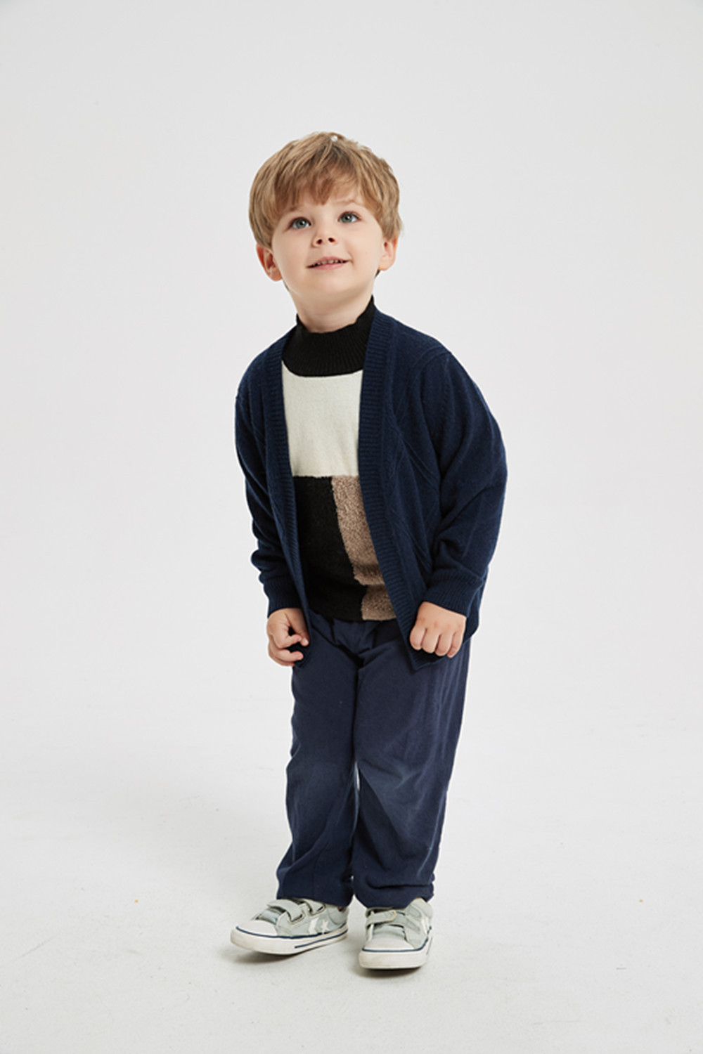 boy cashmere cardigan