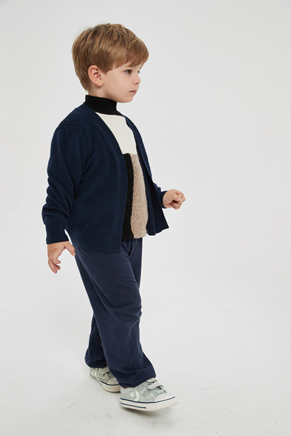 boy cashmere cardigan