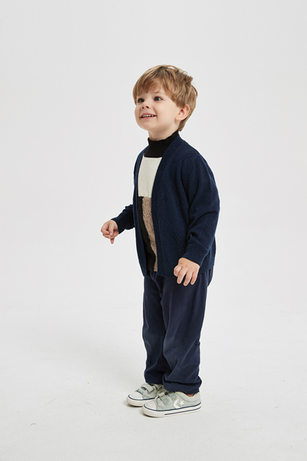 boy cashmere cardigan