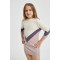 Custom design high quality round neck girl long cashmere sweater in multi colors by Chinese supplier