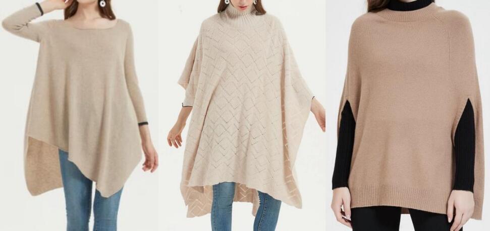 cashmere poncho