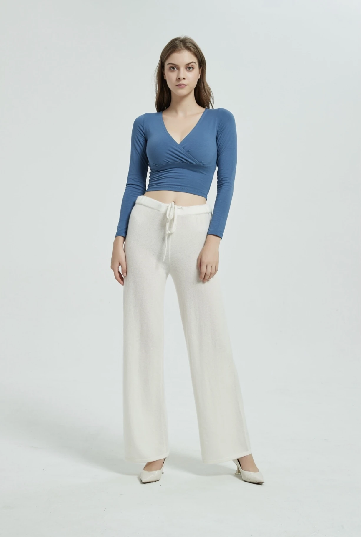 baby cashmere women knitted pants