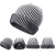 Wholesale OEM Design Private Label Small MOQ Men's Cable Knitted Pure Cashmere Hat for Fall Winter
