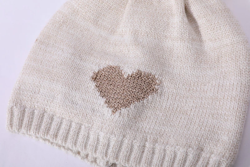 Baby Pure Cashmere Beanie with POM-POM