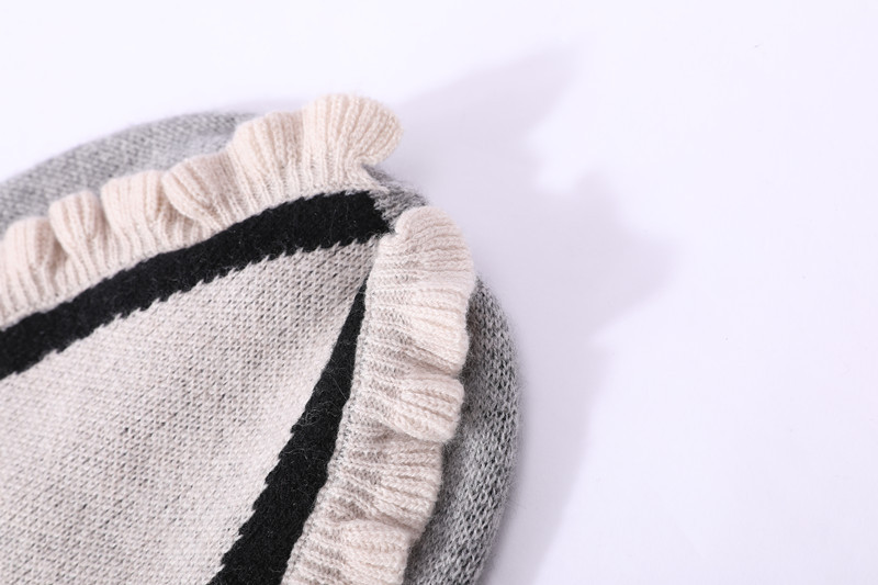 Fall Winter Women cashmere beanie