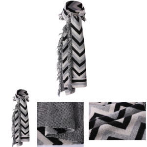 Wholesale Private Label High Quality Women Cashmere Scarf With Fringes From Chinese Manufacturer