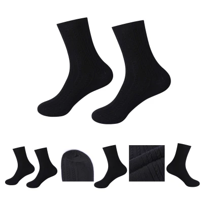 Wholesae High Quality solid color Cashmere Sock for winter China manufacturer