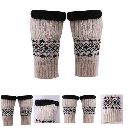 Wholesae Latest Fashion High Quality Jacquard cashmere mitten For Fall Winter China supplier