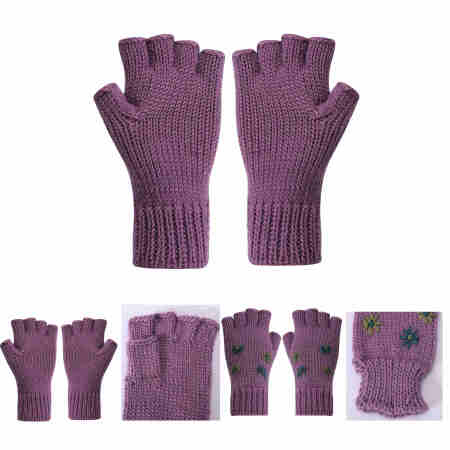 Wholesale Latest Fashion High Quality solid Color Cashmere glove For Fall Winter China factory