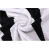 Wholesale black and white Pure Cashmere intarsia knitted pillow in small MOQ and factory price