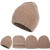 Wholesale Men's Rib Knit Pure Cashmere Beanie