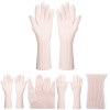 Wholesale Latest Fashion High Quality Pink Cashmere Mittens in Middle Size