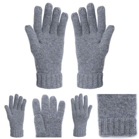 Wholesale Latest Fashion High Quality Cashmere Mittens in Middle Size