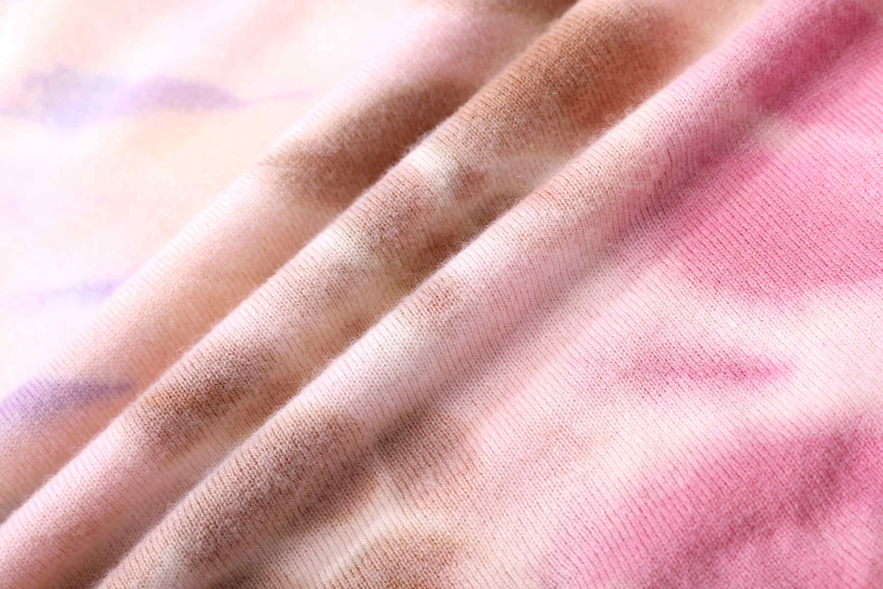 tie-dyed cashmere